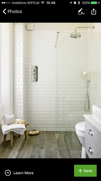 Would this be too much? Bathroom/bedroom tiles.