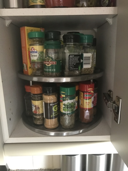 Help me improve my spice storage please