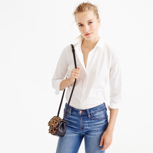 3/4 sleeve white shirt...