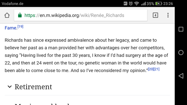 To wonder how males are allowed to compete and win in female sports