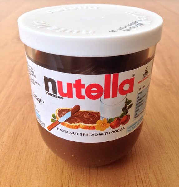 To use the small Nutella jars as drinking glasses?