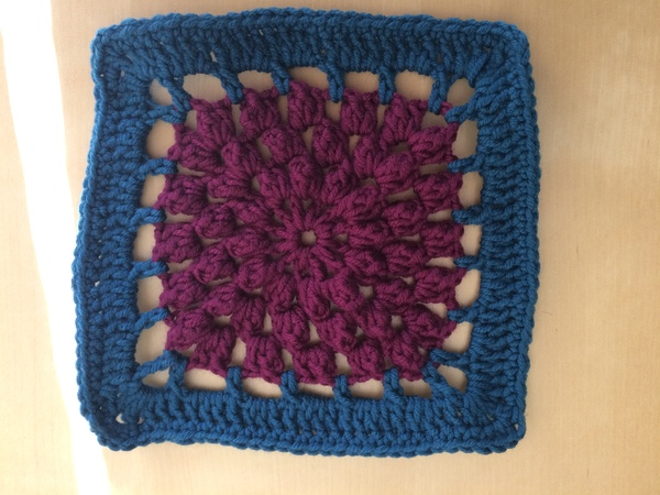 Woolly hugs. We are making a blanket for Zombie’s son and his wife (Zombielad and Zombielass.) lovely crafters and donors, we need your help.