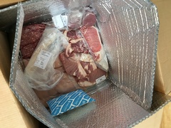 Please suggest some meals to make from my new veg / meat box