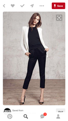 what can i team this blazer with?