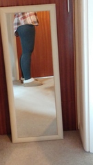 Honest answers please - do my legs look fat in these leggings?? Not caved to mat clothes yet