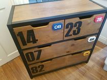 Upcycling boys furniture for a girl