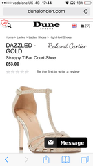 Shoes for this wedding dress please!