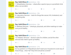 There is no evidence that this so called thread was "tapped". Trump continued