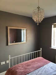 Is Grey paint going to feel gloomy in my bedroom?