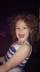 Straightening Child's Hair