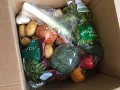 Please suggest some meals to make from my new veg / meat box