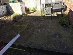 Best way to cover concrete?