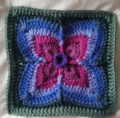 Woolly hugs. We are making a blanket for Zombie’s son and his wife (Zombielad and Zombielass.) lovely crafters and donors, we need your help.