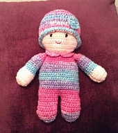 Crocheting eyes and noses