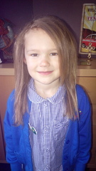 Straightening Child's Hair