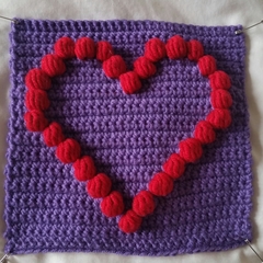 Woolly hugs. We are making a blanket for Zombie’s son and his wife (Zombielad and Zombielass.) lovely crafters and donors, we need your help.
