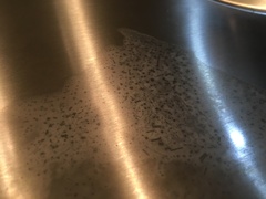 Is my stainless steel hob ruined? (See pics!)
