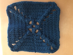 Woolly hugs. We are making a blanket for Zombie’s son and his wife (Zombielad and Zombielass.) lovely crafters and donors, we need your help.