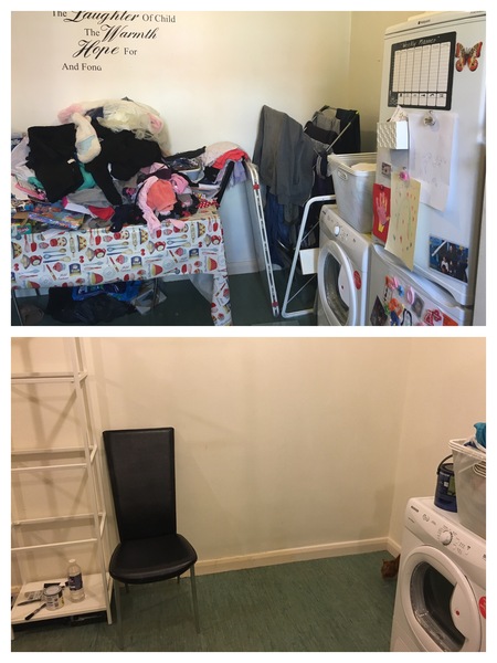 This chronic hoarder has seen the light!