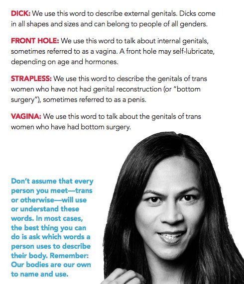 Until we organise as well as the transactivists we're not going to stem the problem