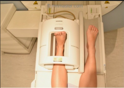 MRI scan for a possible hand fracture