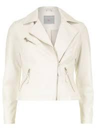 Cream leather jacket - chavvy?