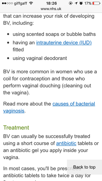 To douche with tea tree oil before a smear test?!
