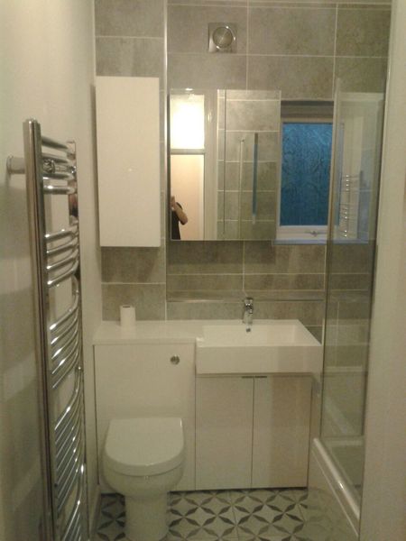 To ask to see your bathroom?