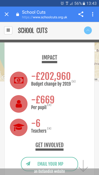Do you know how much your child's school budget will be cut? Use the link and post the answer here.