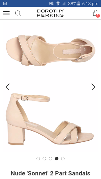 Black or nude sandles with this skirt?