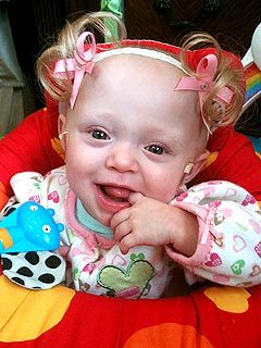 Aibu to think babies don't need girlie glue?