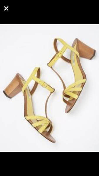 If i like them i should wear them, right? Yellow trainers (pic)