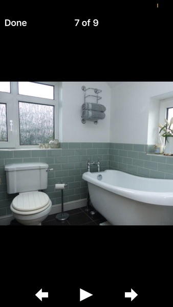 To ask to see your bathroom?