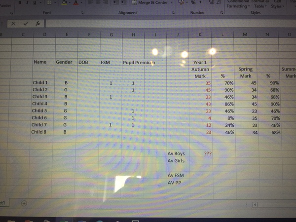 Help desperately needed, excel formulae!