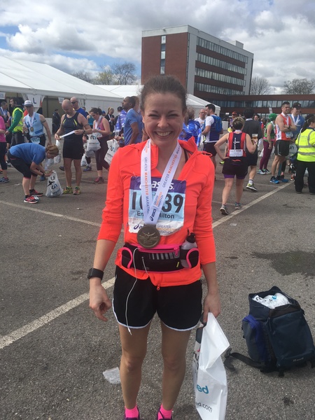 London marathoners assemble