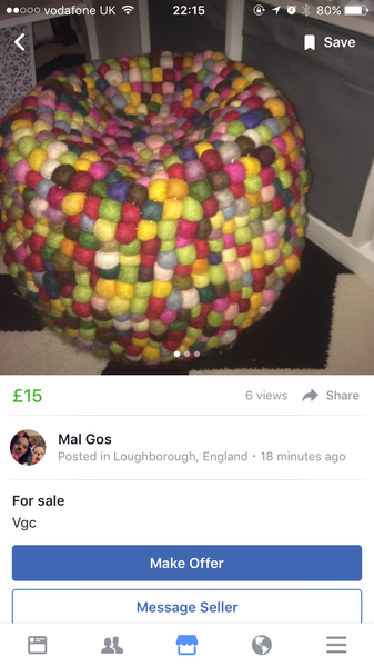 To really really want to share this! (Facebook selling thread)