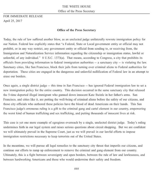 This thread is better than any White House Press dinner. Trump cont