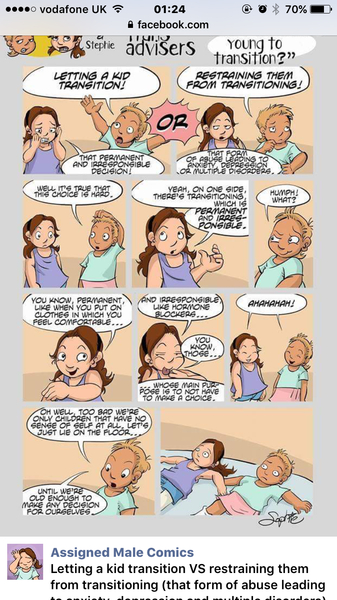 I've just been lectured at by a trans woman for painting my daughter's room pink