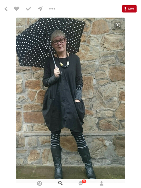I don't want to look expensive thread. I like colour, prints and comfortable quirky stuff.
