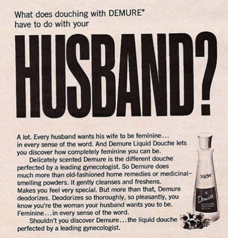 To douche with tea tree oil before a smear test?!