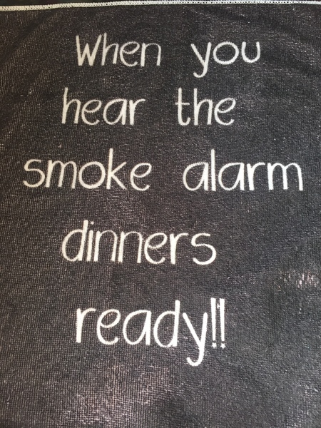 To wonder what the hell they were on when they made this tea towel?