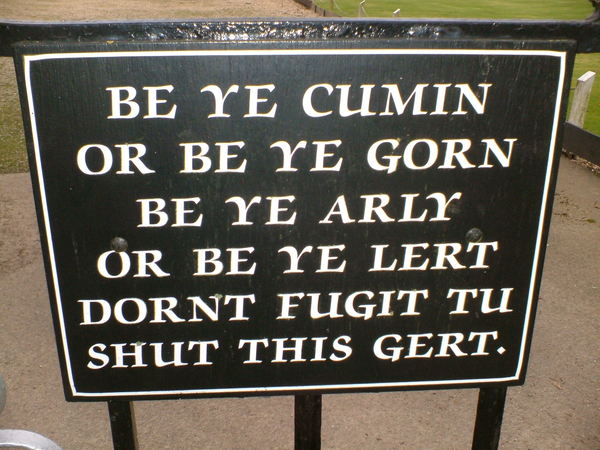 Welsh wedding invitation.