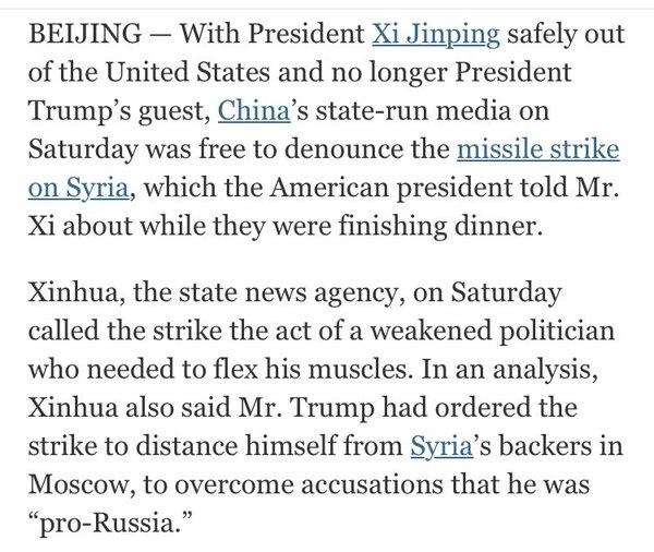 Look! I just dropped $1million of bombs on your thread, so stop going on about #Russiagate (Trump cont.)