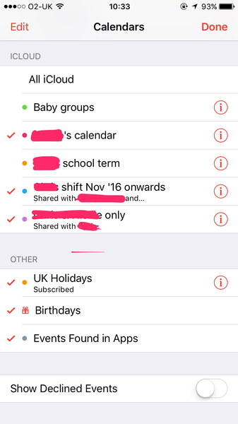 Does anybody use their mobile calendars as to do list reminders?