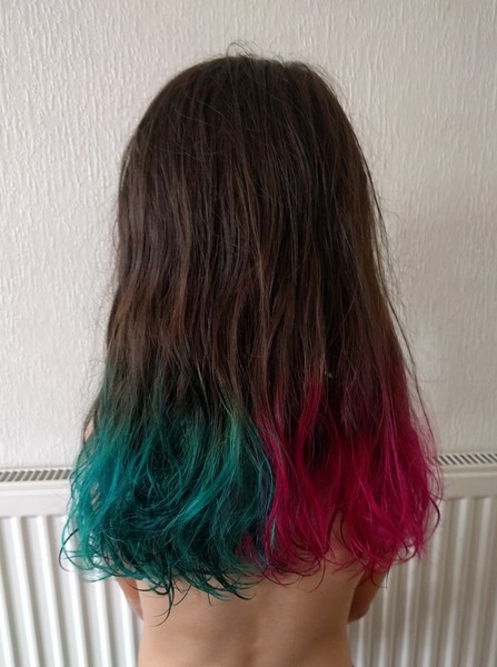 Am I too old for rainbow hair?