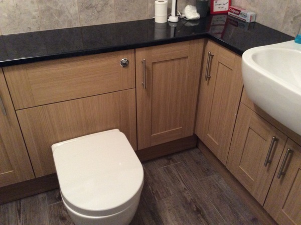 To ask to see your bathroom?