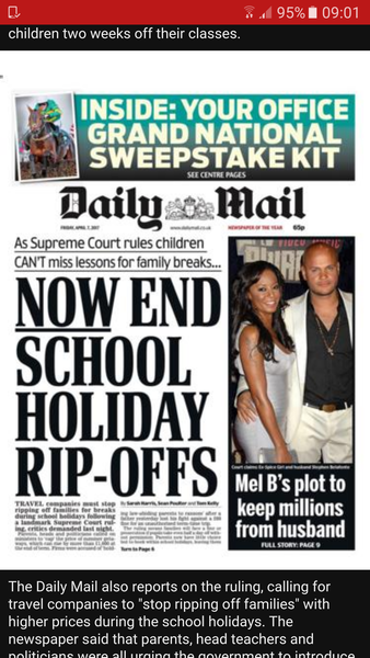 To think this DM headline about Mel B is horrific?