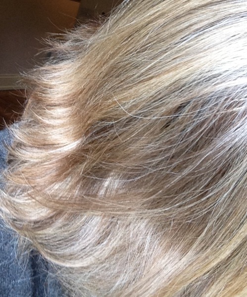 blondes , what do you do about the grey ?