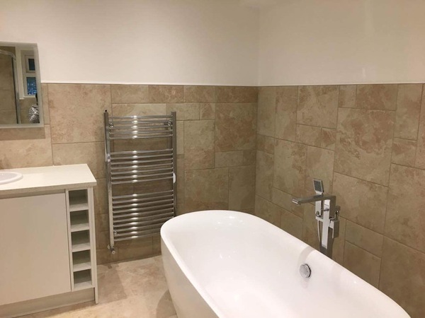 To ask to see your bathroom?