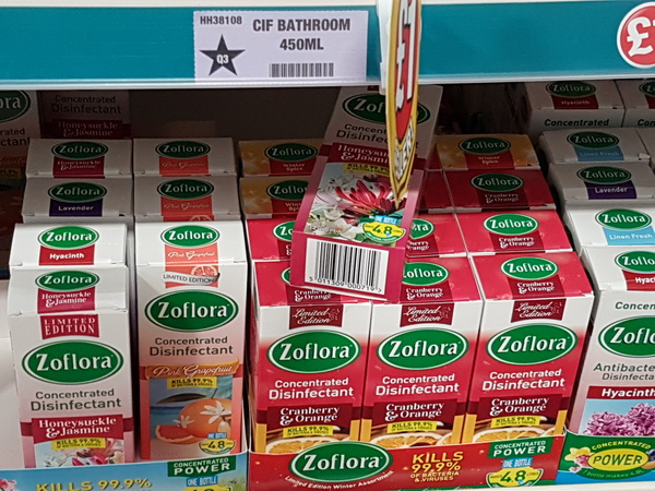 Slight zoflora addiction